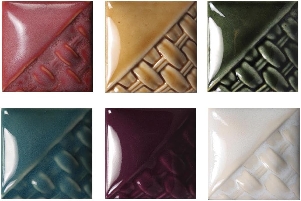 Mayco Stoneware Glaze Kit #6 - Set of 6