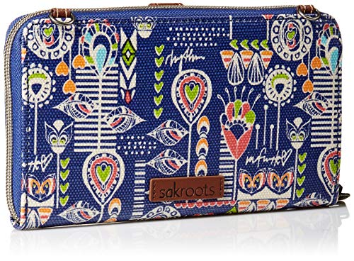 Image of Sakroots Artist Circle Large Smartphone Cross Body Phone Wallet