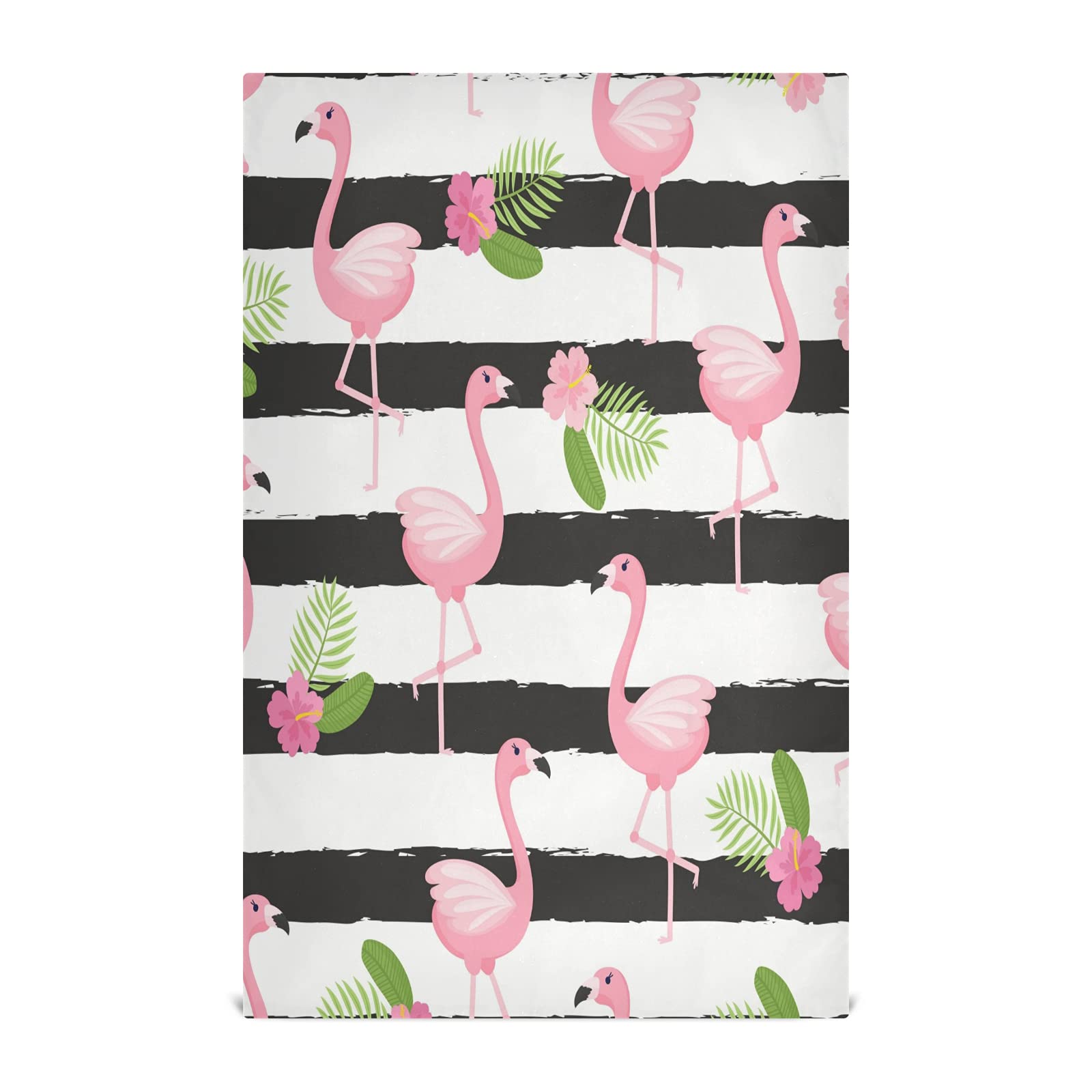 Torchons De Nettoyage Lot De 6 Torchons En Coton Gaufré - Rose (60x40cm) Lot Torchon