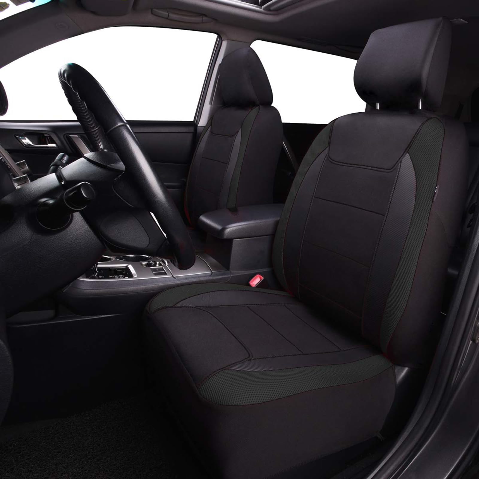 Fundas Asientos Coche, para Jaecoo 7 J7 PHEV 2024 2025 2026 Delanteros Seat Cover Protector Impermeables Transpirable Juegos de Cubreasientos Protectores