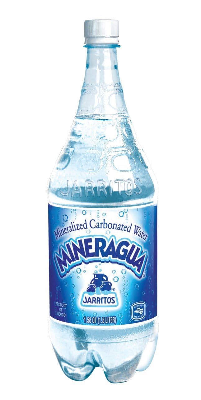 Jarritos Mineragua Mexican Soft Drink, Plastic Bottles 1.5 Liter, 5 Pack