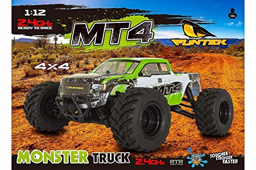 Preisvergleich Produktbild Funtec MT4 Monster Truck EP 1 / 12 RTR - 4WD FTK-MT4