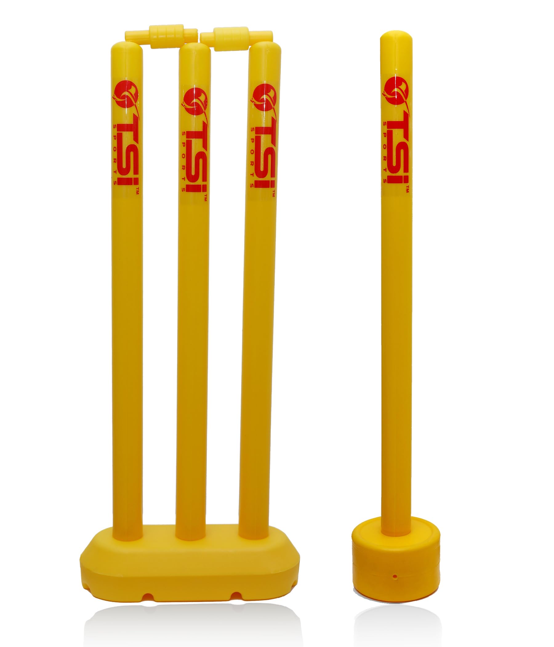 Junior Cricket Stumps Set with Bowling Wicket & Stand with a Height of 22 Inches for Small Kids Age Group 3 to 8 yrs Old-picture-34