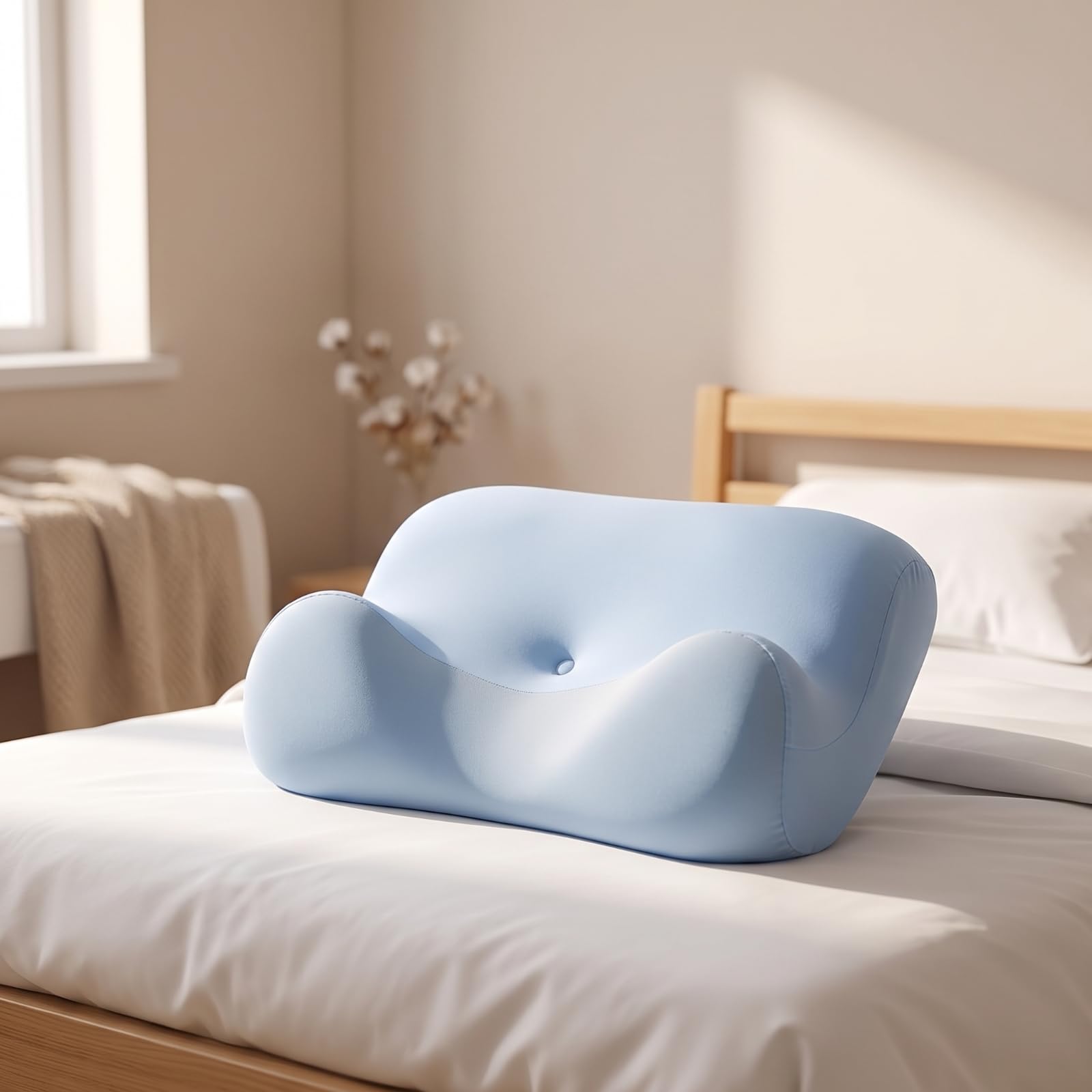 LOVIVER Almohada Ortopédica Ergonómica sin Olor