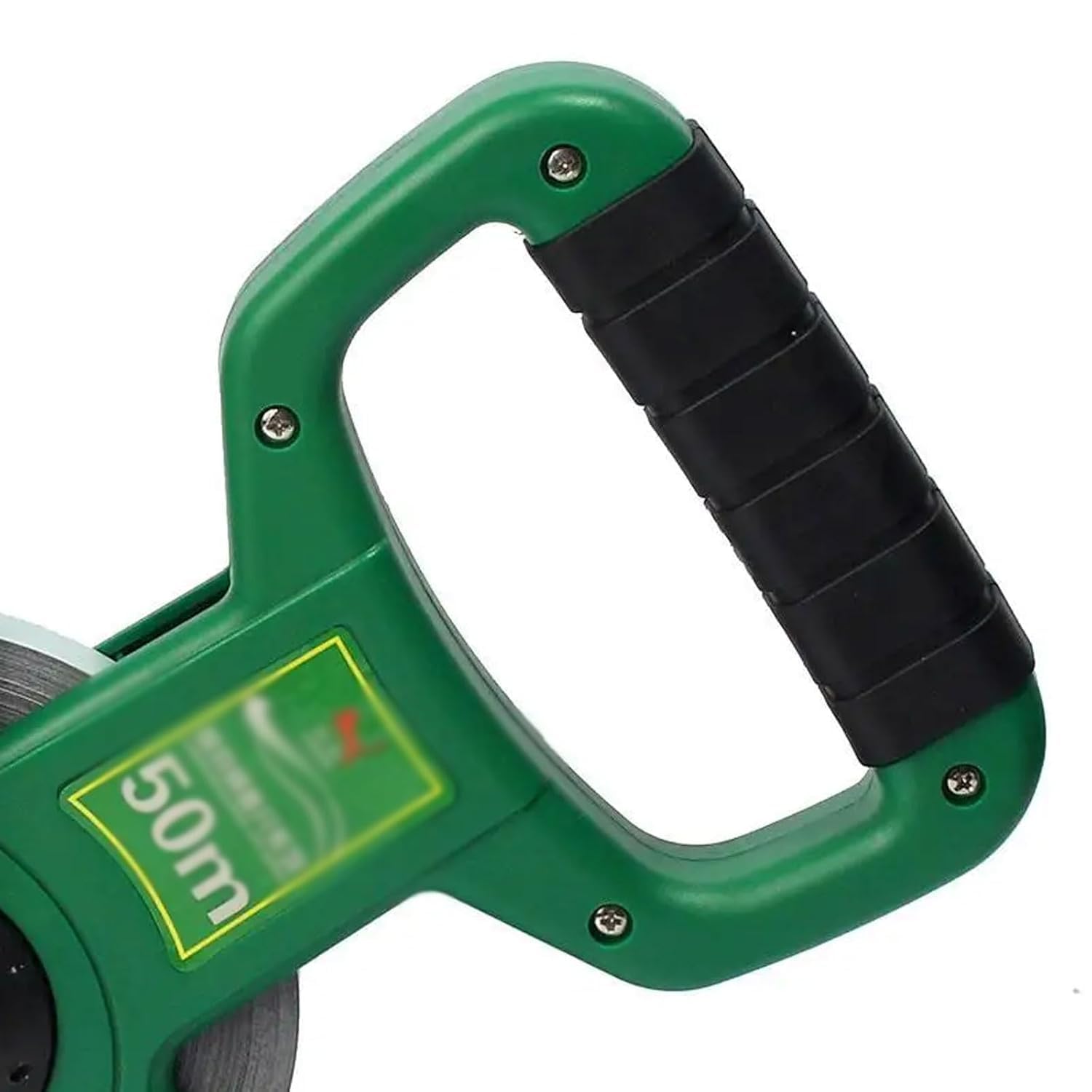 Cinta métrica de 30/50m, Cinta métrica de Acero de Carrete Abierto Grueso con Cintas métricas de Estante, Cinta métrica portátil