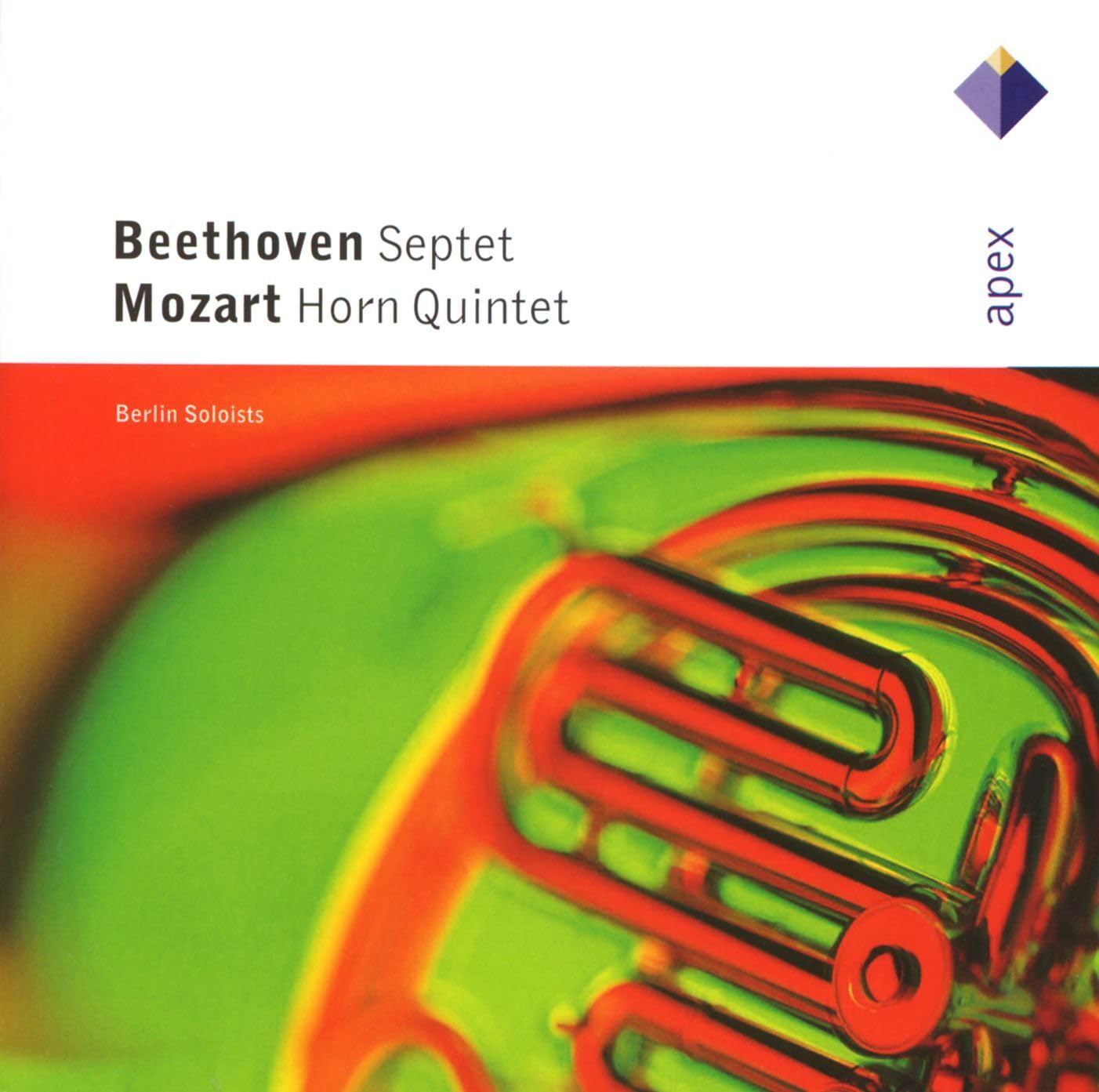 Septet Quintet K407 [Audio CD] Berliner Solisten; Ludwig van Beethoven and Wolfgang Amadeus Mozart