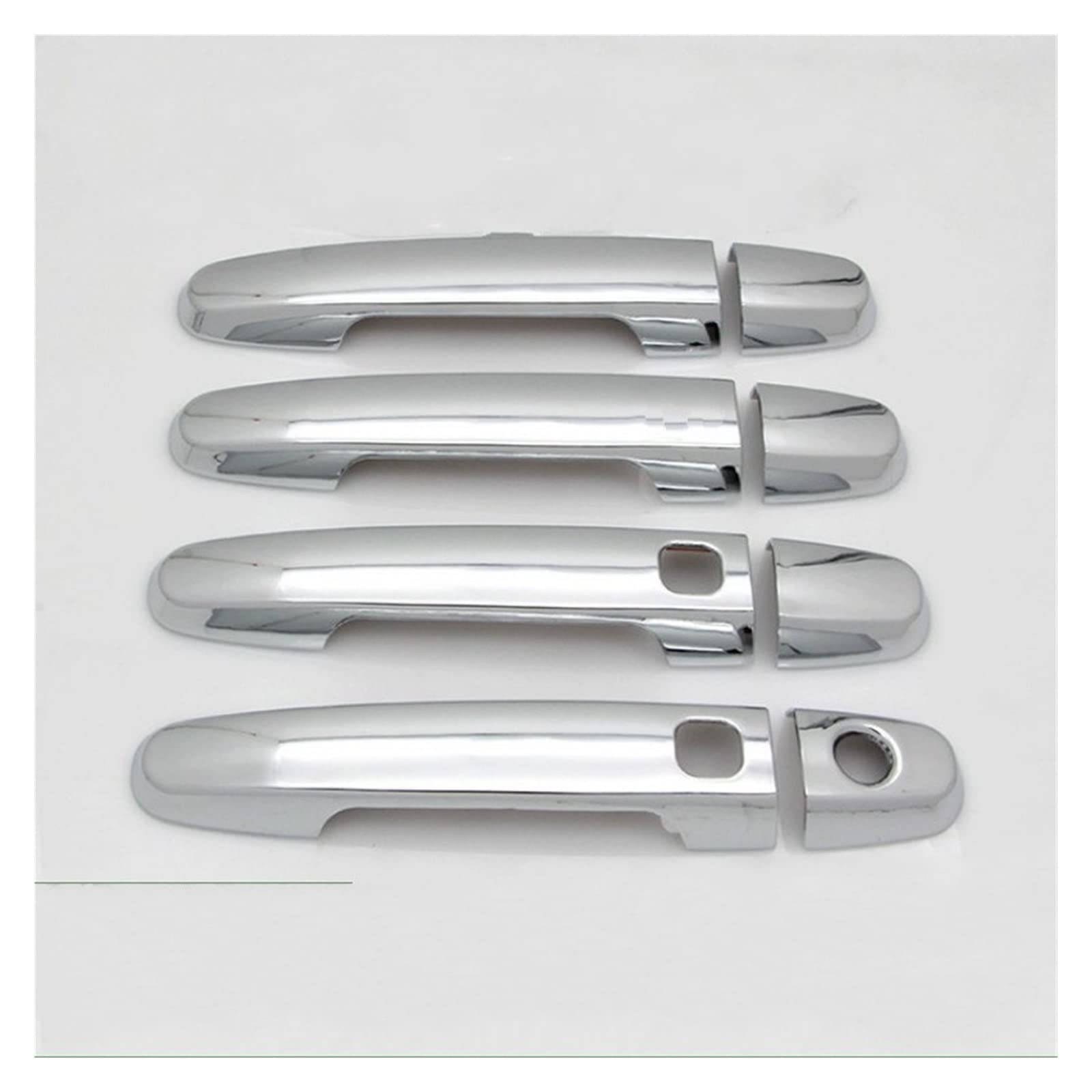 Rinkteea One Color Exterior Car Door Handle For Prius 20 Xw20 2004-2009 Chrome Car Door Handle Cover Trim Styling Accessories Overlay(A)