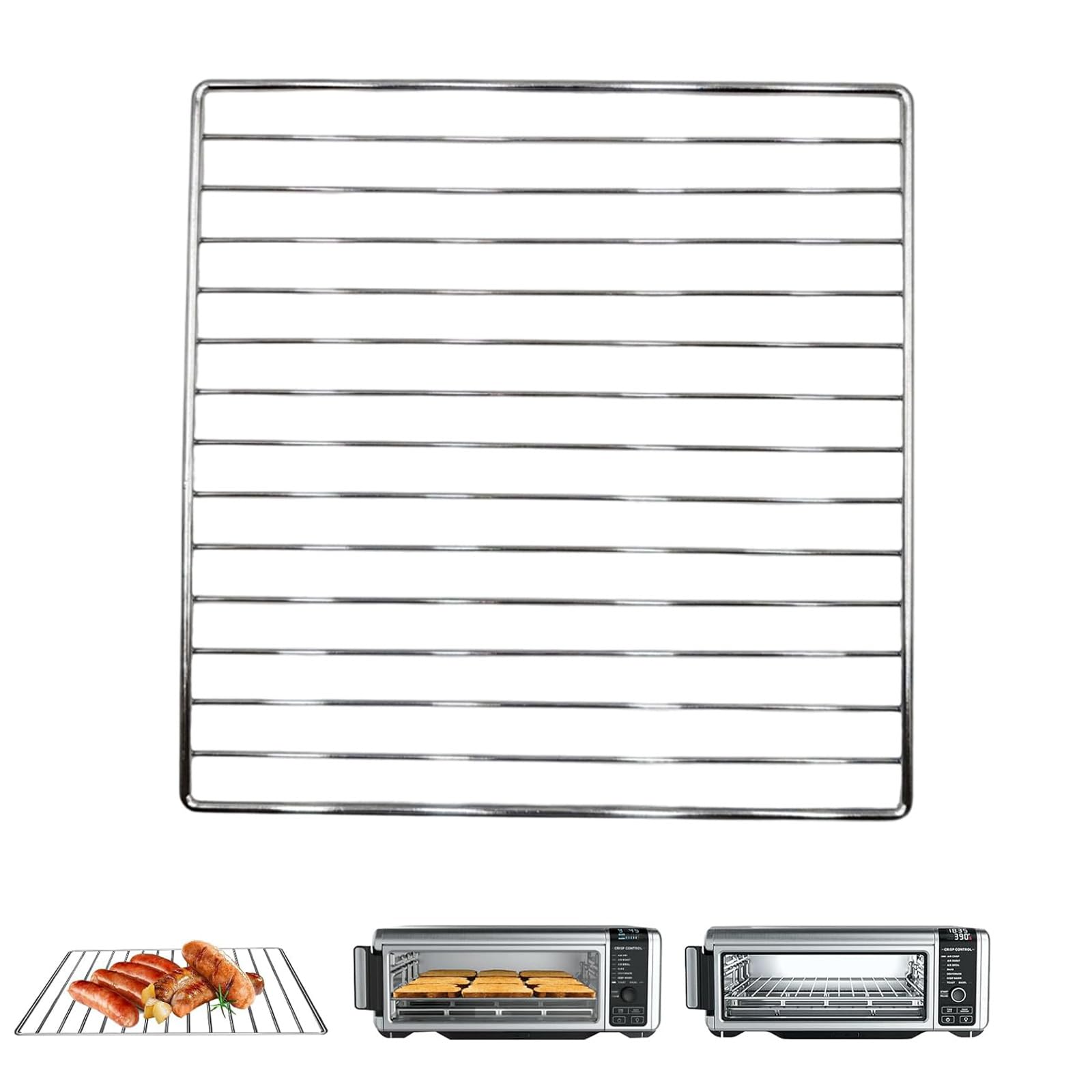 TFAOYS Multipurpose Cooking Rack Cooker Accessory Metal Texture for SP101 / 100 Air Heats Resistant Stainless Steel Texture Simple Baking Framework