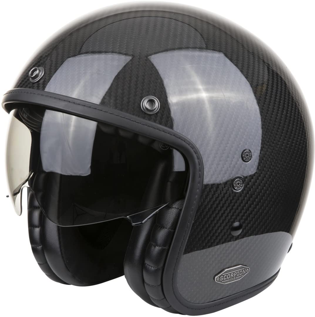 Casque Scorpion Belfast Carbon Solid pour vos trajets urbains