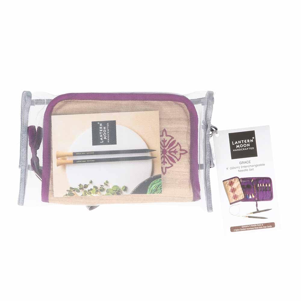 Lantern Moon Intercambiabile Ago Impostato, Acciaio Inossidabile, Viola, 10Cm-image