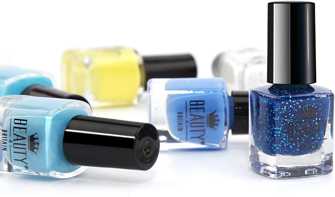 Splash 24 x Nail Polish Varnish Set 24 Different Modern Colours Quick Drying (Set A), Multi-colored, 5 ml (Pack of 24) - Image 3
