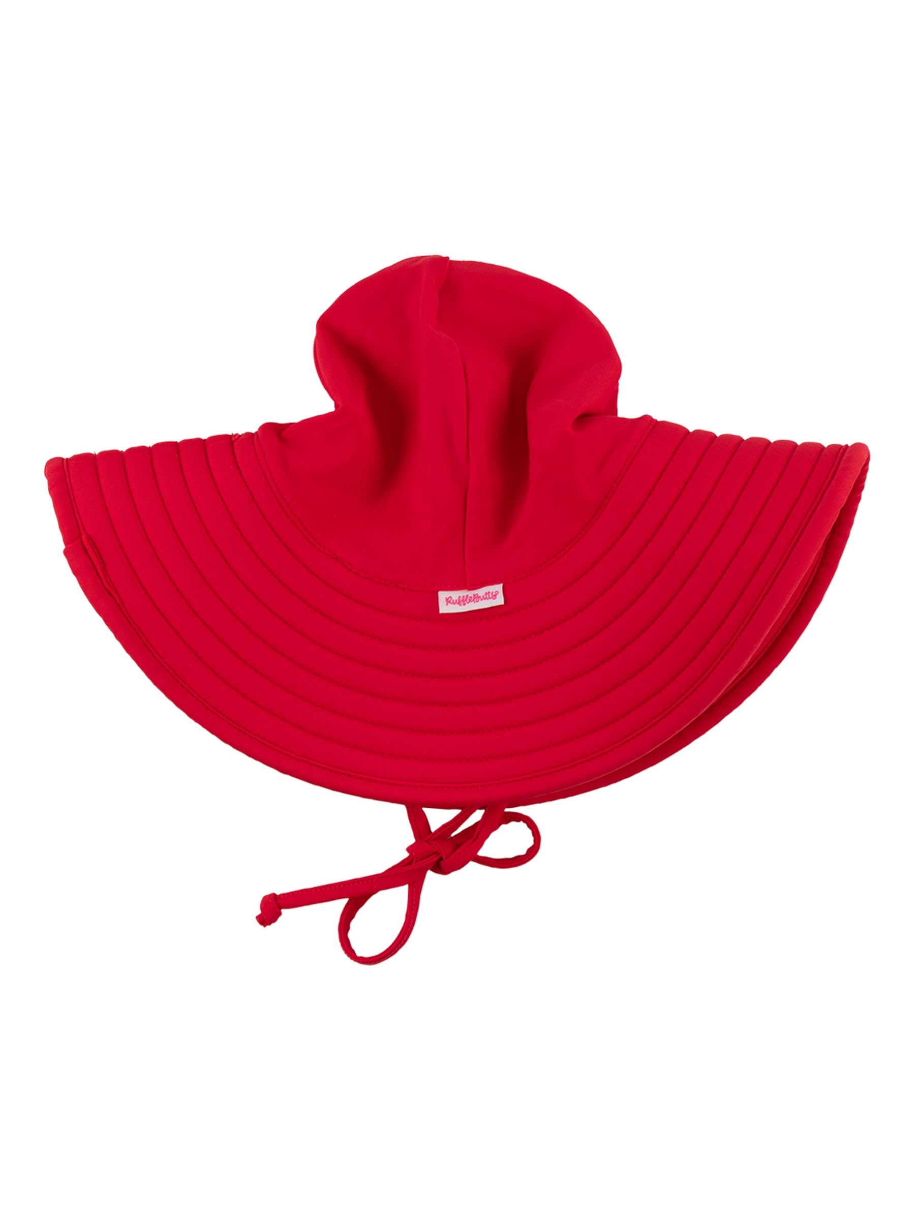 RuffleButts Toddler Girls UPF 50+ - Wide Brim Sun Hat