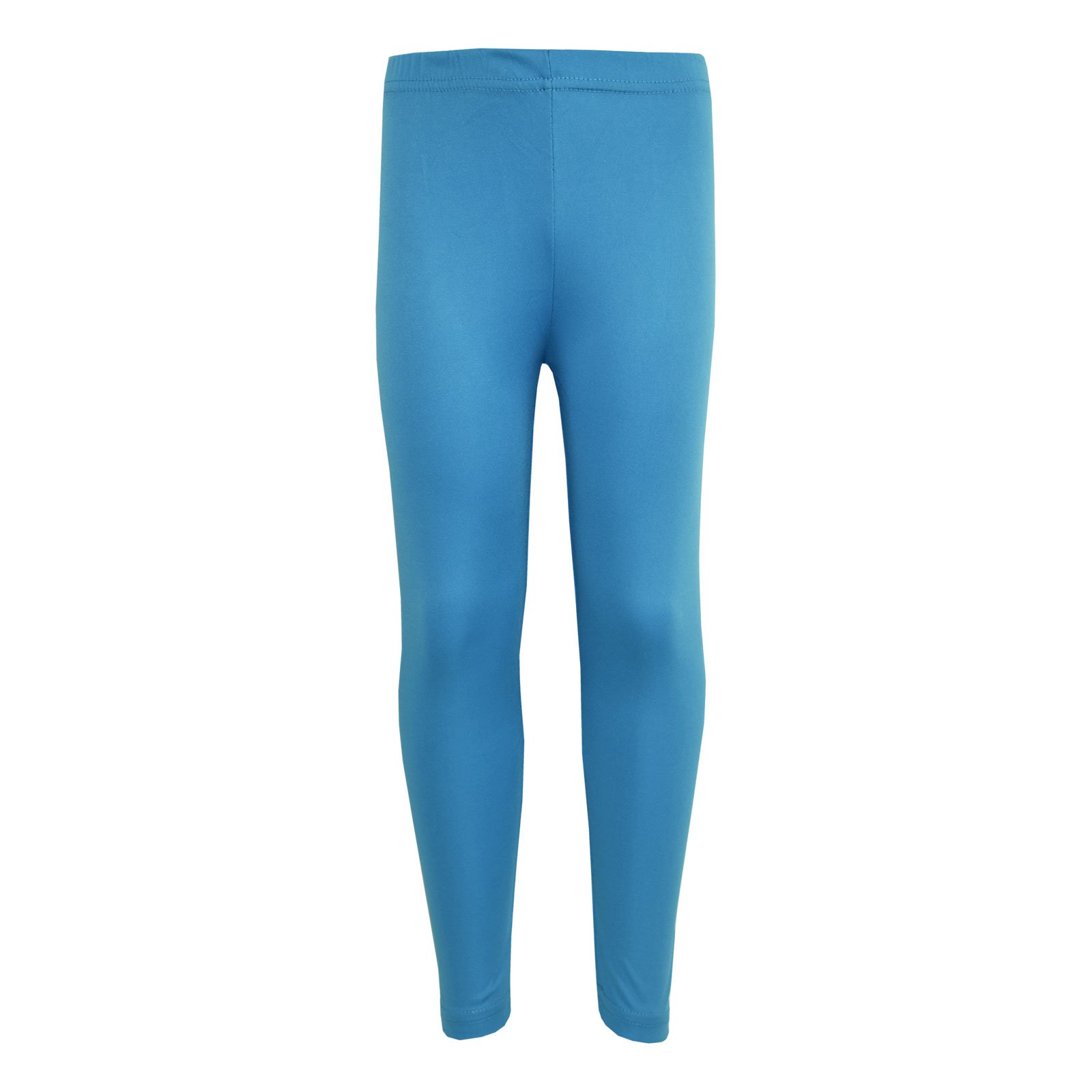 A2Z 4 Kids Girls Plain Legging Dance Fashion Leggings - New Legging Turquoise 11-12