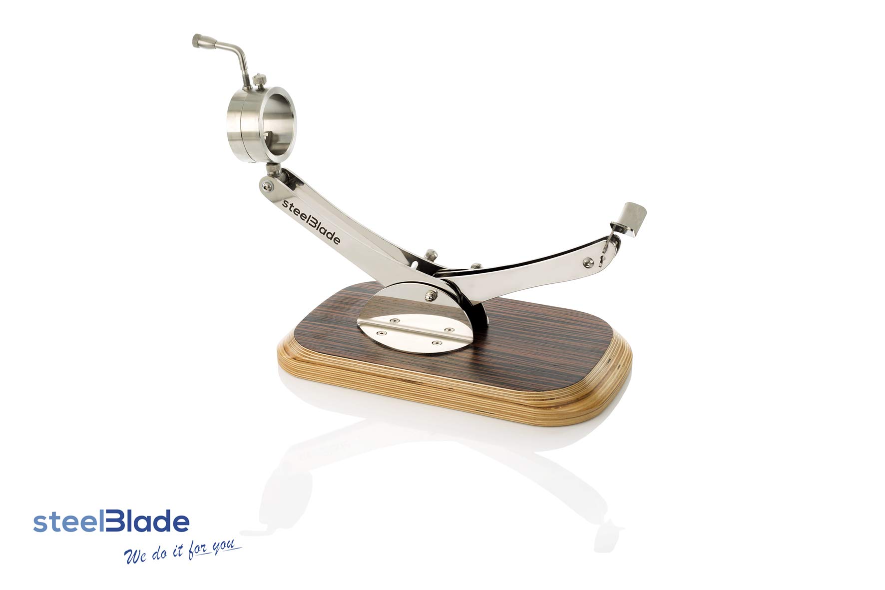 Steelblade Schinkenhalter Set Mit Messer & Schiefertellern - Made In Spain