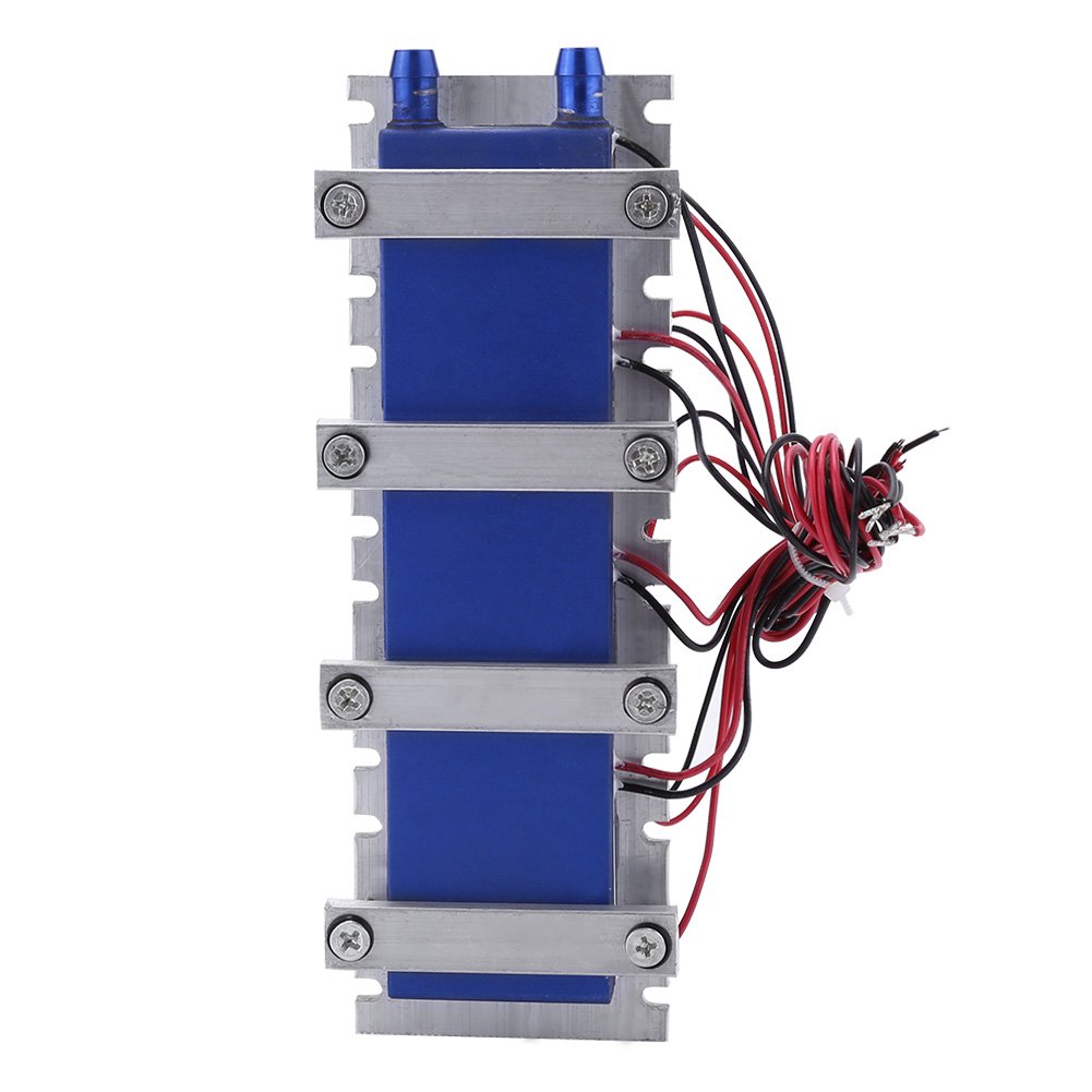 Refroidisseur Semi Conducteur 288W pour Aquarium Piscine Appareils Equipements Thermostatique Air Eau Refroidissement Sans Prise 4 Ventilateurs DIY