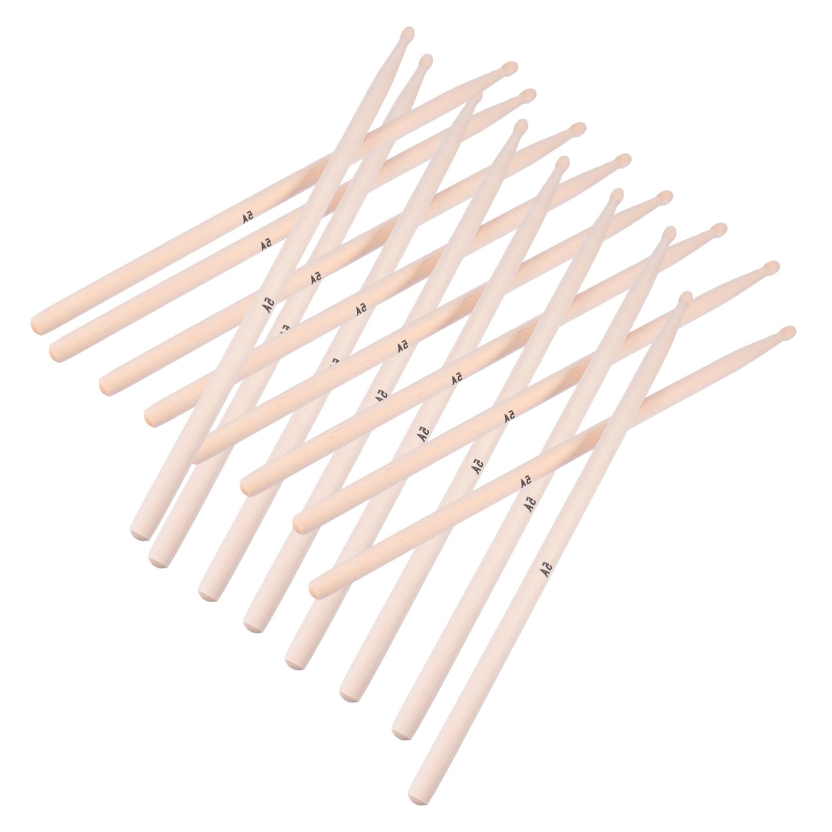 Toyvian 20 Piezas Cono De Baquetas De Punta Redonda Baquetas De Madera Baquetas De Ritmo De Madera Baquetas De Punta Baquetas De Marcha Baqueta De Mano Baqueta Para Niños Baqueta