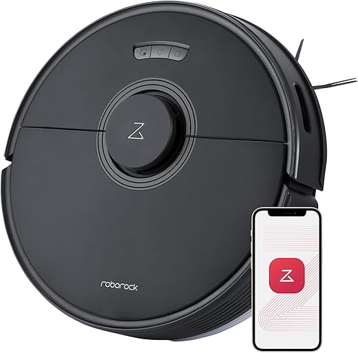 Roborock Q7 Max Robot Vacuum And Mop Cleaner, 4200Pa Strong Suction, Lidar...