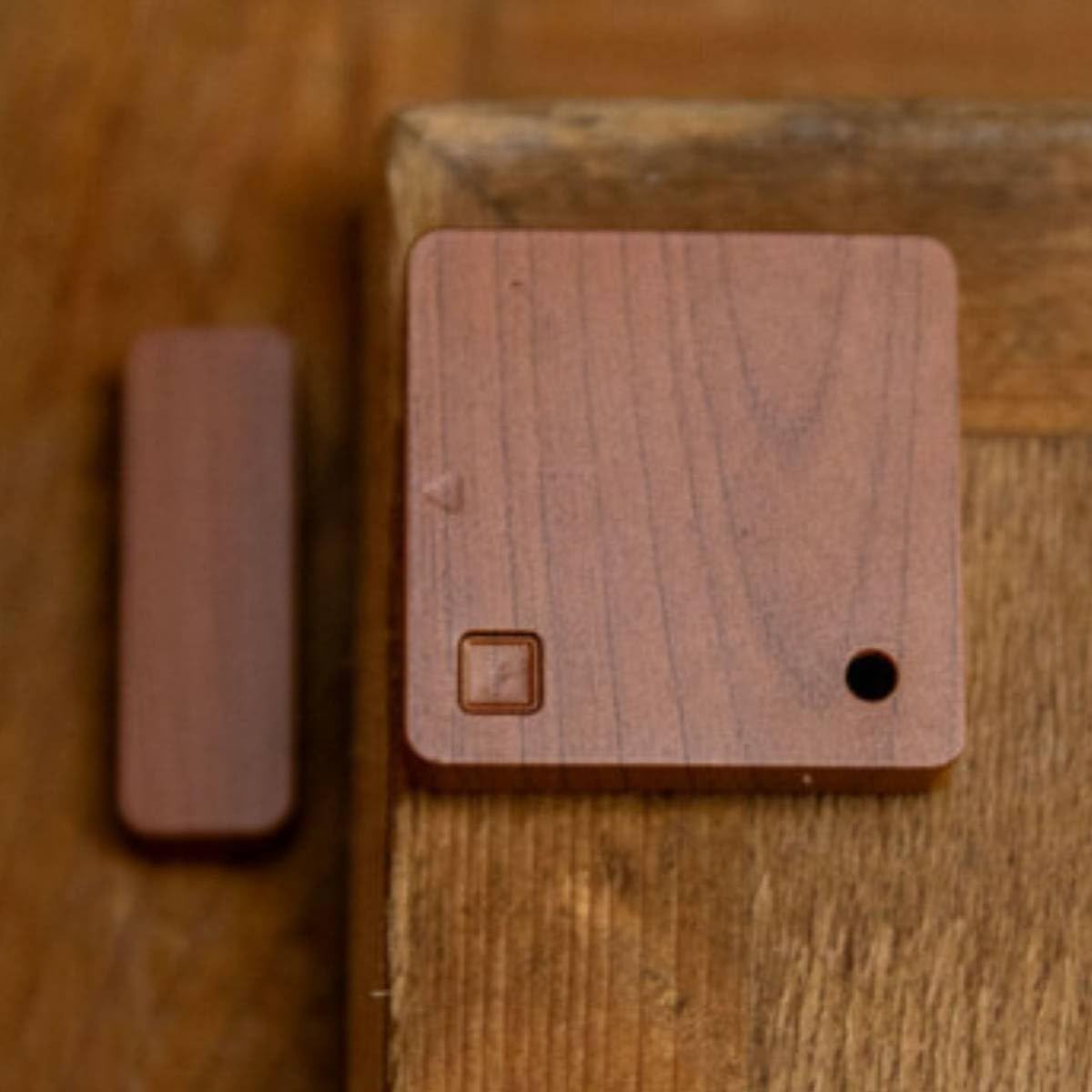 Shelly Blu Door/Window Braun | Bluetooth Smart kapı ve pencere sensörü, lüks sensörlü | güvenlik | anında tepki | iOS Android uygulaması | ağ geçidi gereklidir | sahne etkinleştirme