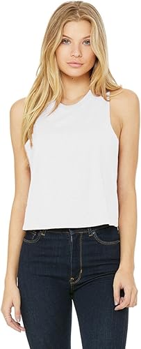 Bella Canvas 6682 - Camiseta sin mangas con espalda cruzada para mujer