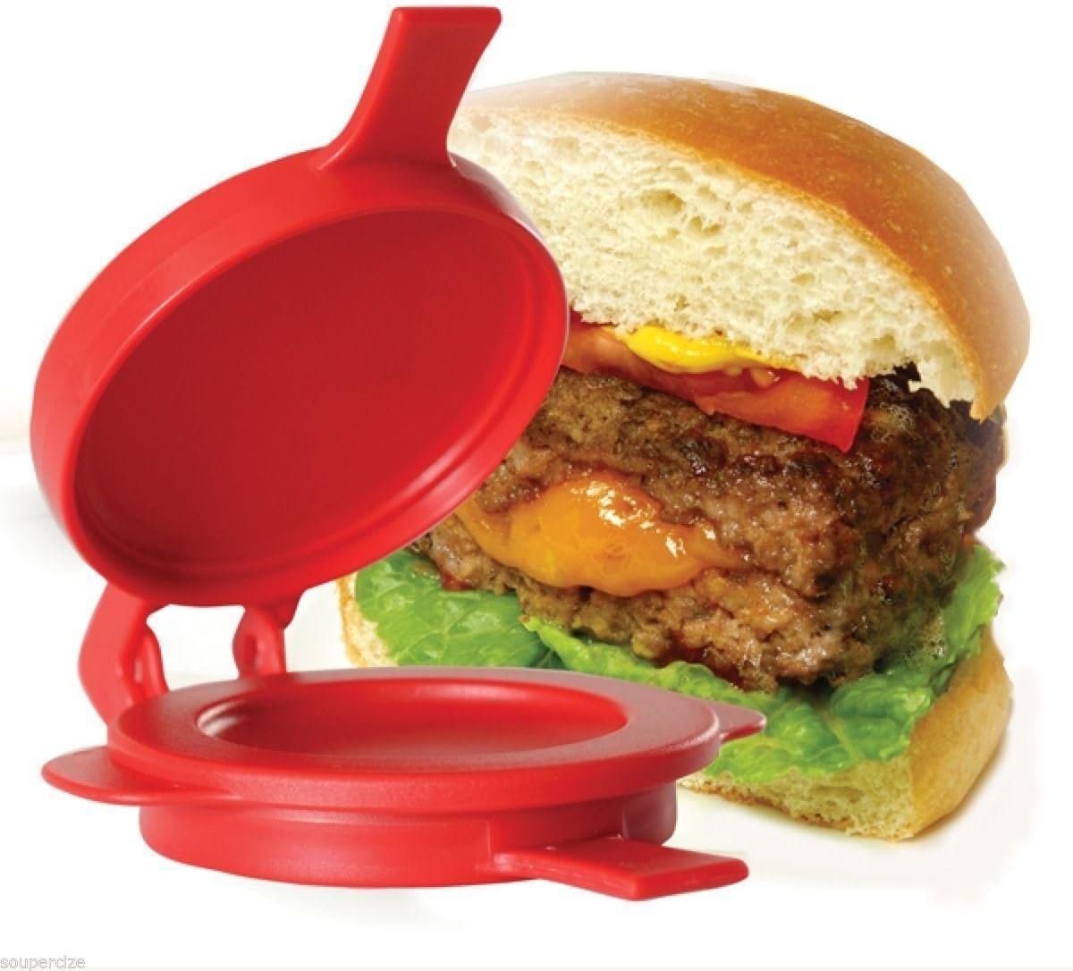 Norpro Stuffed Burger Press Mold Gourmet Cheeseburger Maker
