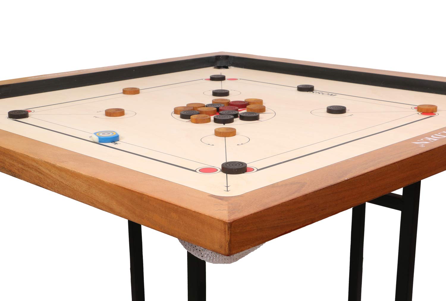 Amazon | KD Golden Carrom ボード アンティーク 屋内 ボード
