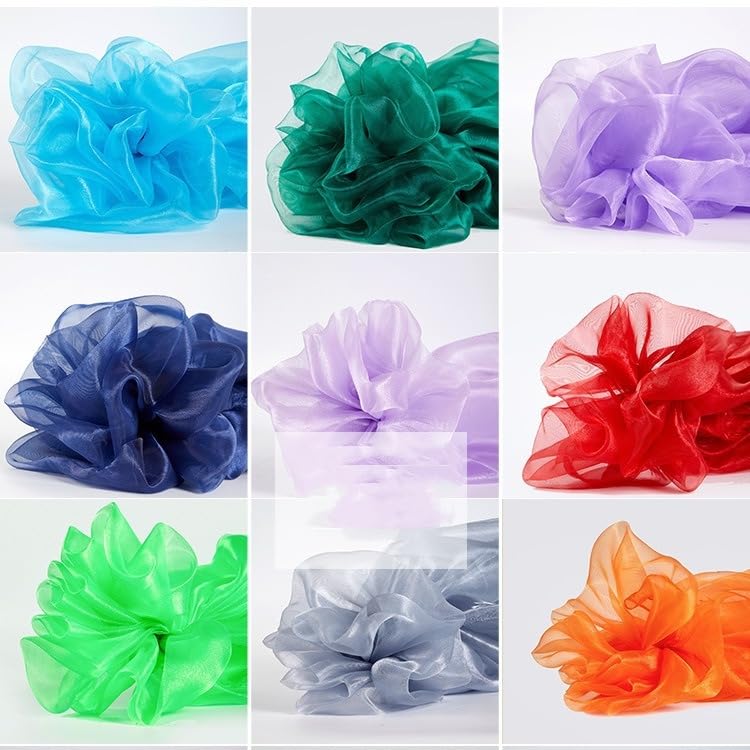 Band Organza Stoffe Nähen 150cm x 2m Tüllstoff Glitzergarn Tüll Dekostoffe Bekleidung & Hochzeit Tischschleife