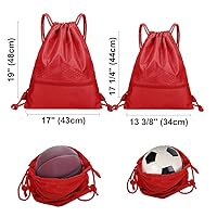 【13MONTH】Recycle String Backpack (RED) Red String Backpack | Red Cross Store