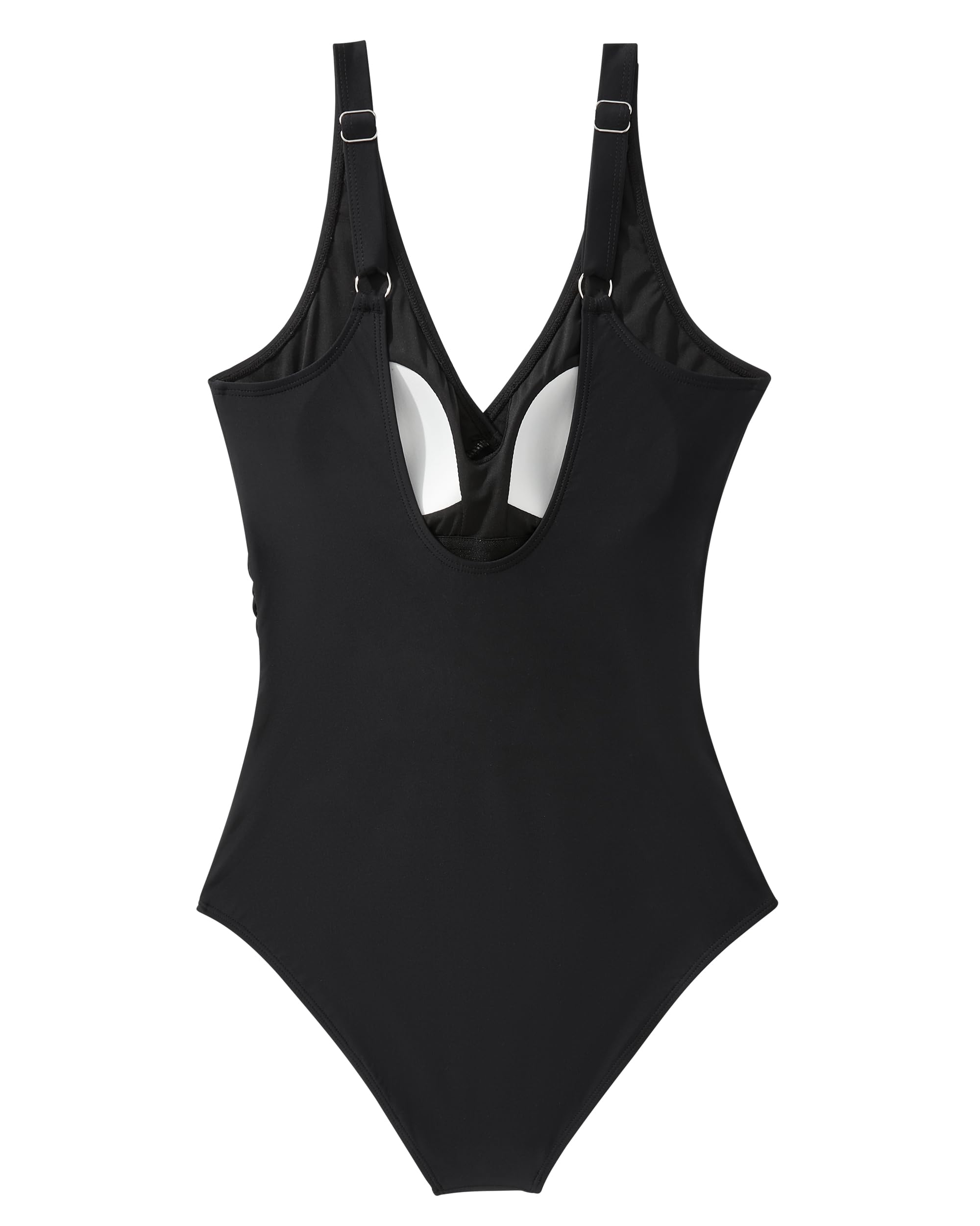 RXRXCOCO Costume da bagno sexy da donna con scollo a V, stile pancia, costume da bagno con coppe