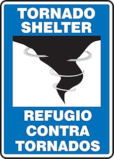 Accuform SBMFEX553VS Adhesive Vinyl Spanish Bilingual Sign, Legend