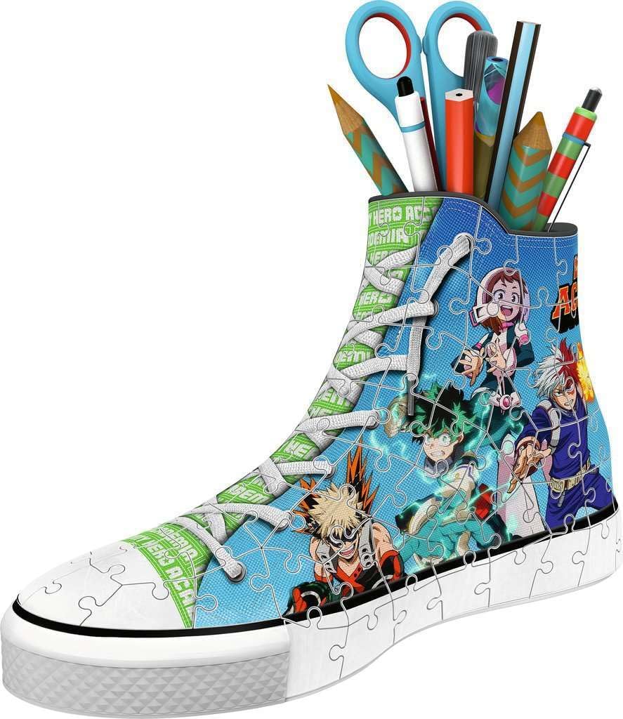 3D Puzzle Sneaker My Hero Academia: Erlebe Puzzlen in der 3. Dimension