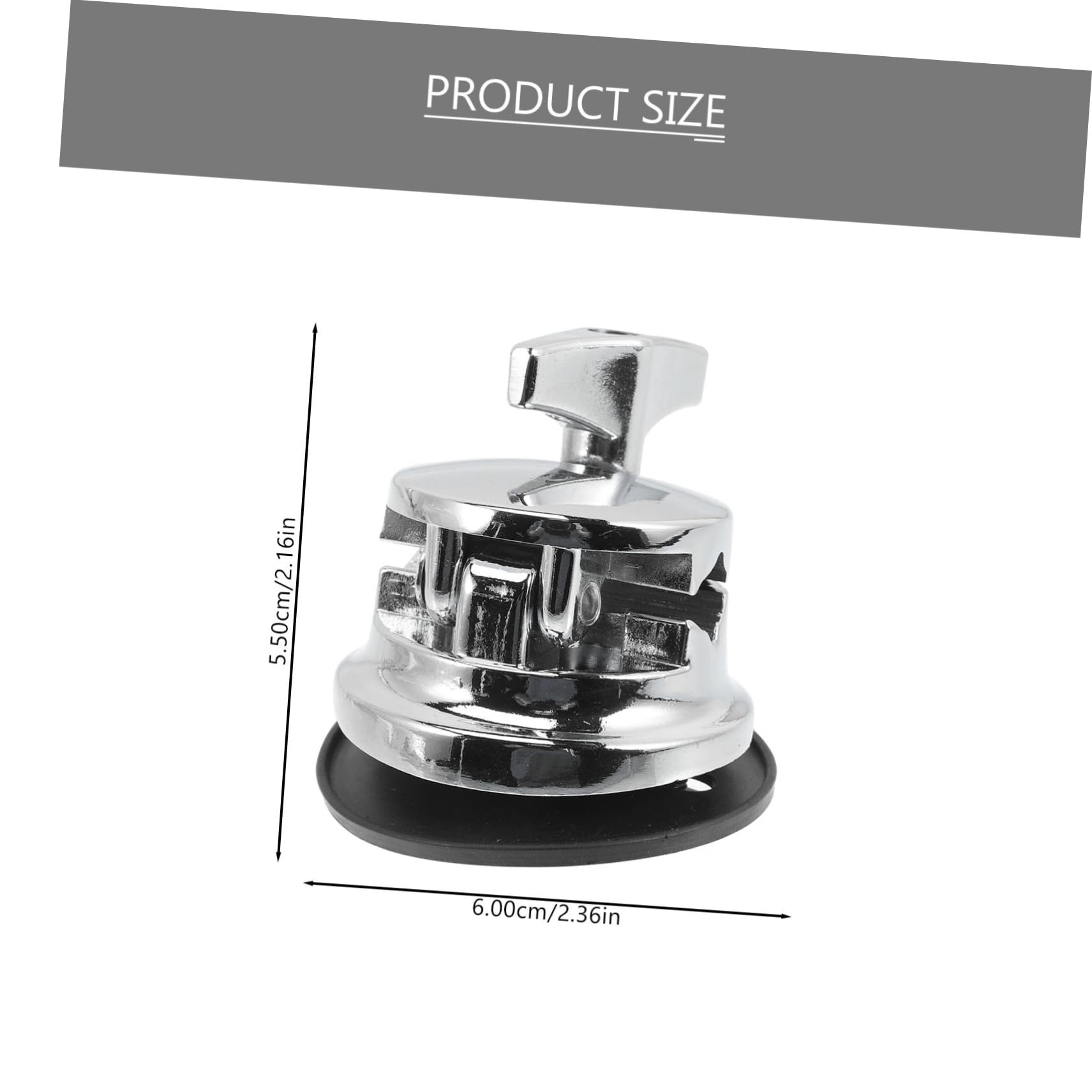 COSMEVIVI Drum Set Leg Base Round Ear Drum Accessory Tom Drum Leg Bracket Tom Supply for Drum Kit