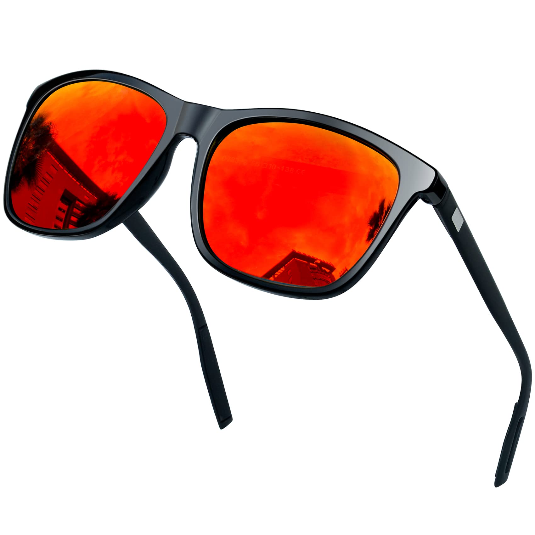 KANASTAL High Protection Polarised Sunglasses Al-Mg Alloy, Flexible Spring Hinge UV400 Protection for Men and Women Category 3