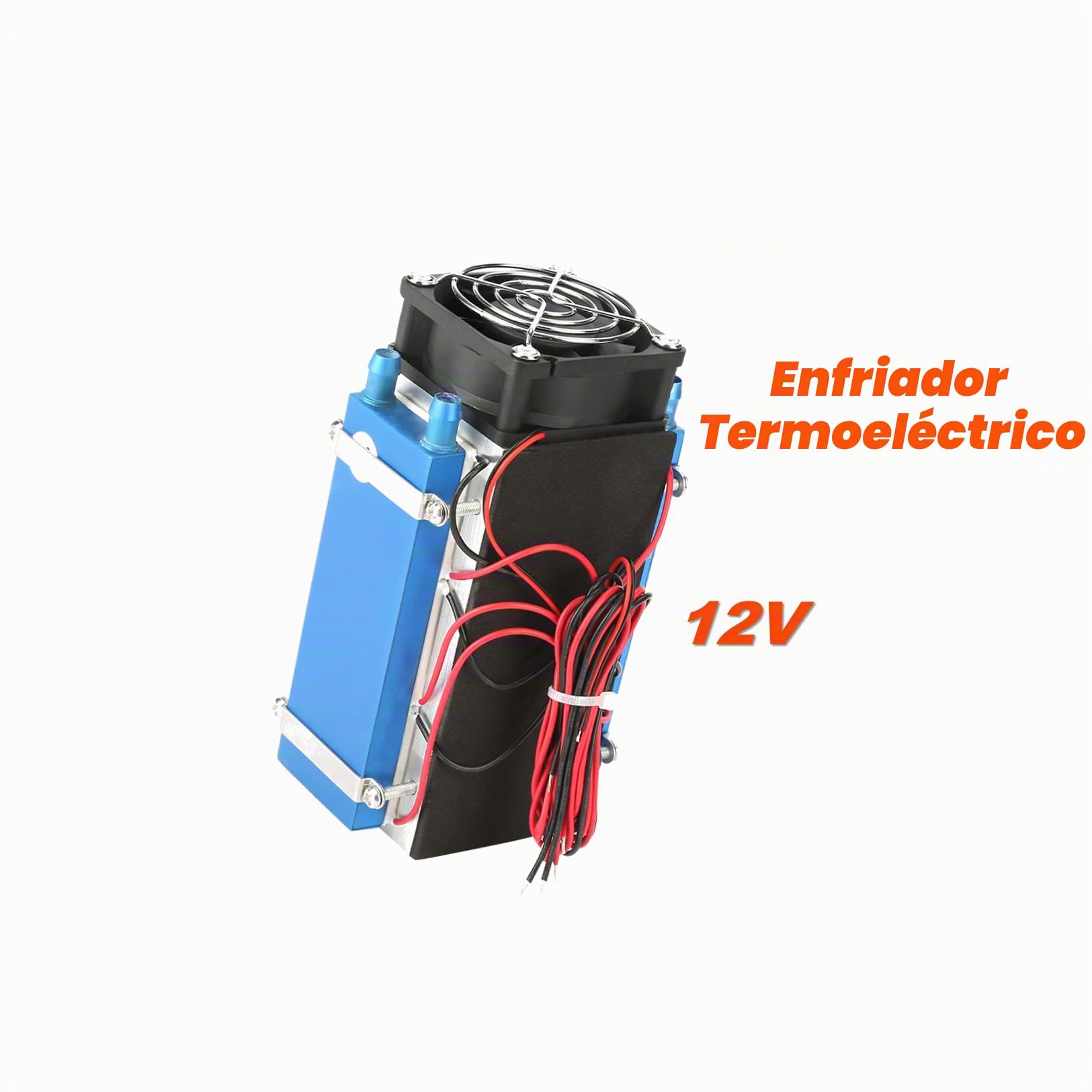 Enfriador Peltier Termoeléctrico 4/6 Chips para Refrigeración en Espacios Pequeños, Instalación Fácil, Ideal para Enfriar Agua