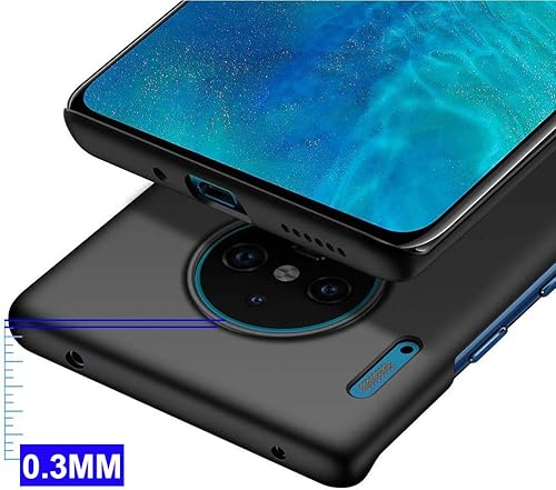 Miniatura 3 de Funda para Huawei Mate 30 Pro, cubierta trasera dura de PC ultrafina esmerilada para smartphone Huawei Mate 30 Pro, color negro