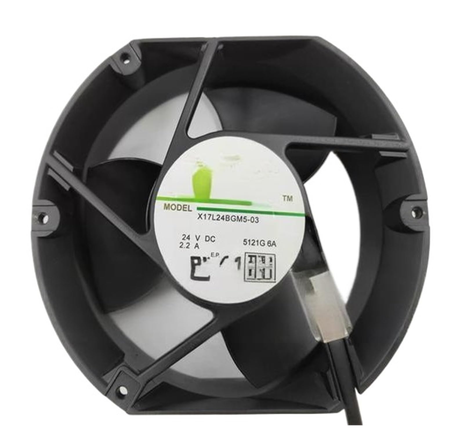 YUIDVJQWS X17L24BGM5-03 24V 2.2A 172 * 150 * 51mm Cooling Fan