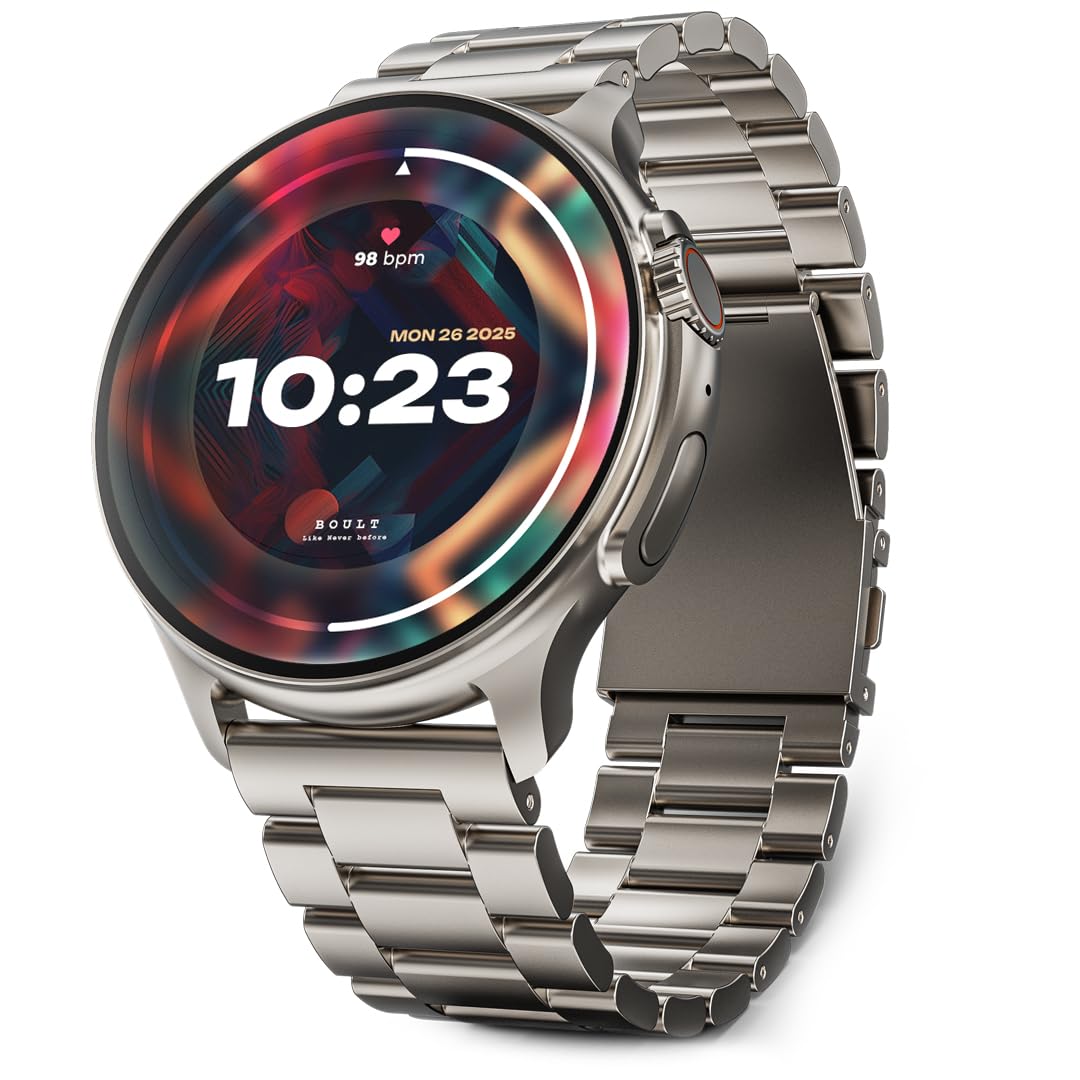 Boult Newly Launched Crown R Pro Smart Watch 3.63 Cm AMOLED, Bluetooth ...
