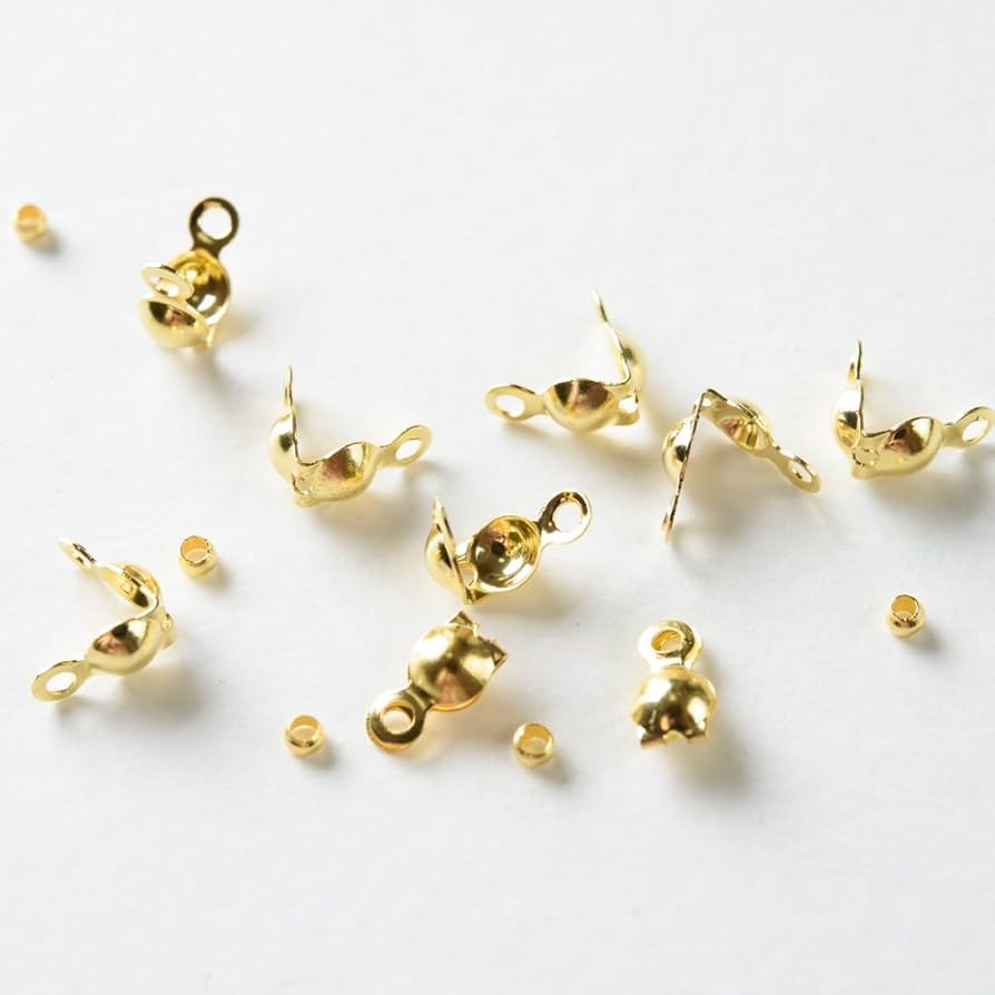 Amazon | ボールチップとつぶし玉セット ゴールド 10個ずつ カン