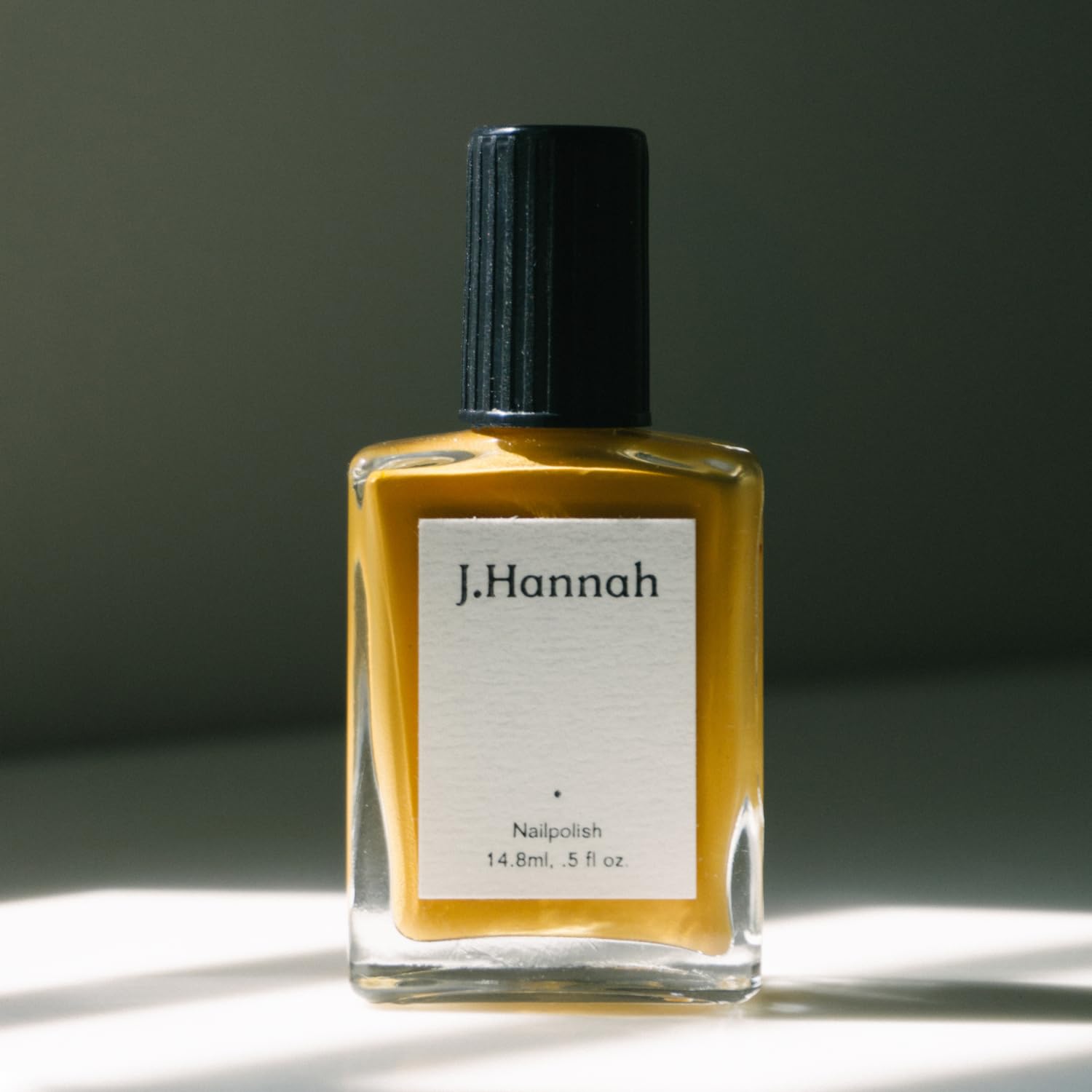 J. Hannah Nail Polish – Vegan, Non-Toxic, Cruelty-Free, Gluten-Free, Long Lasting, USA Made, Gold Leaf Color (Relic)