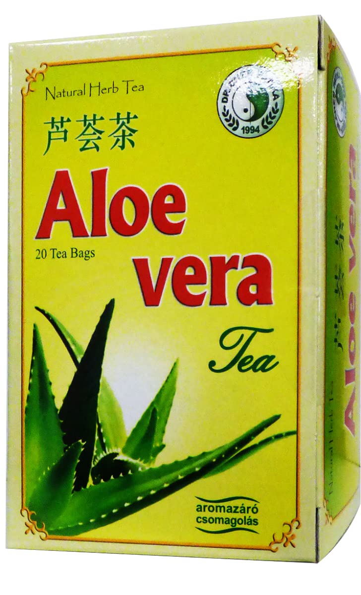 Dr Chen Natural Aloe Vera Tea Drink Traditional Blend Immune System Detox Digestion 20 Teabags