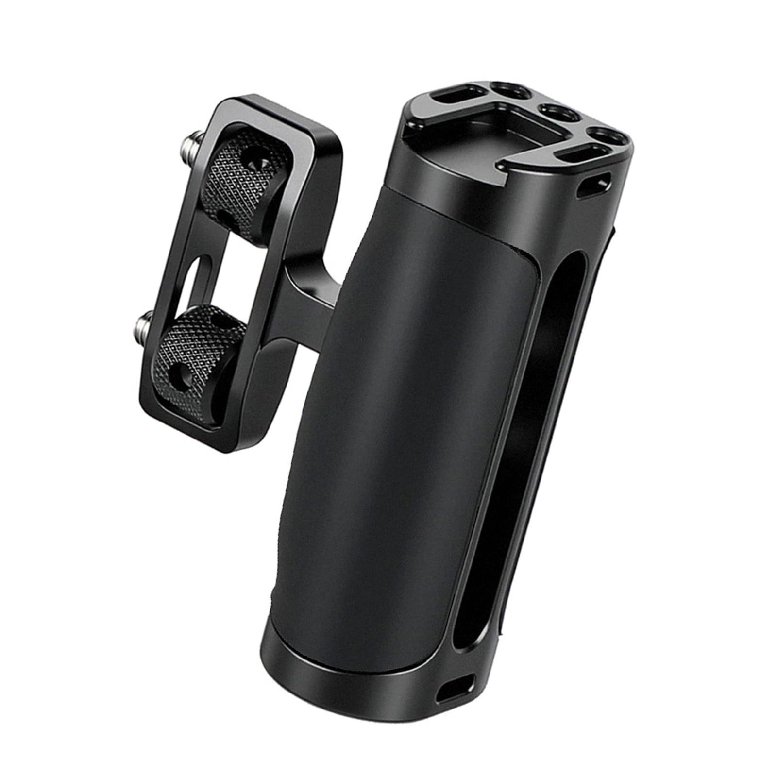 Ljmyy Adjustable Left Right Handle Handgrip Side Handle Handgrip with Cold Shoe 1/4inch Screw Mount for DSLR Digital Camera