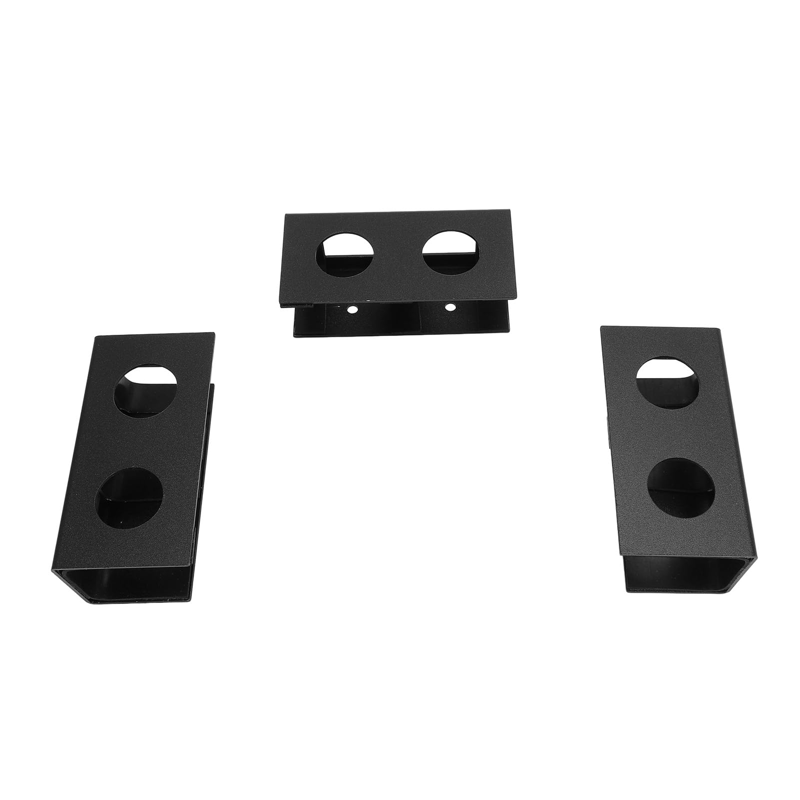 Under Desk Laptop Mount, Aluminum Alloy Silver Under Desk Shelf Holder with Anti Scratch Silicone Pad for Laptop TV Box