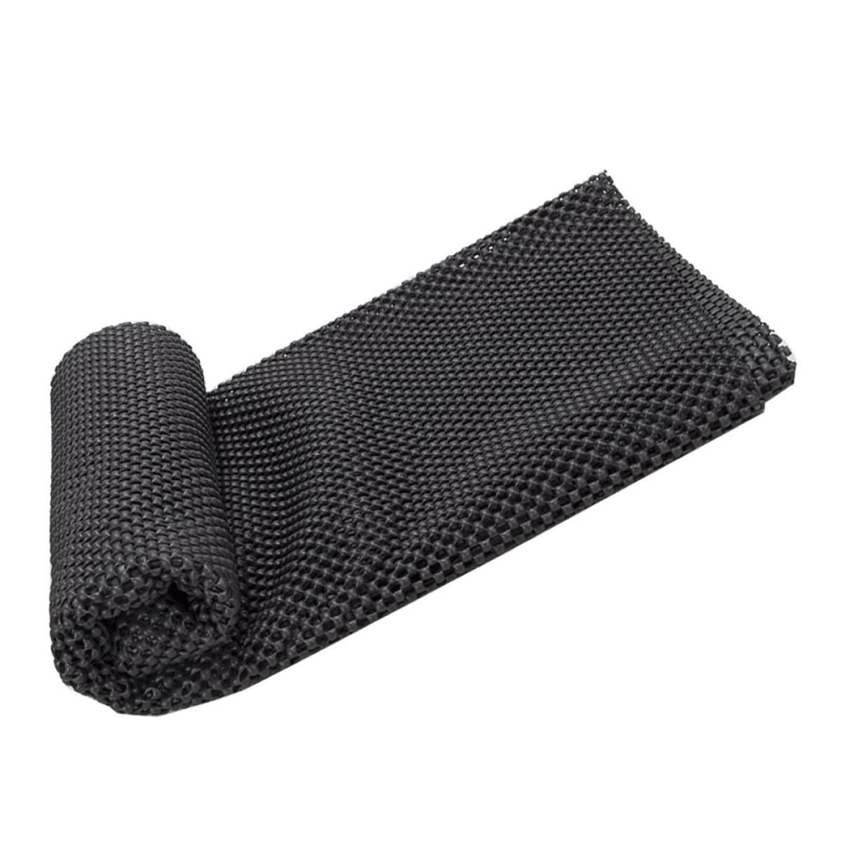Amosfun 5 Pièces Tapis Antidérapant à Bord Tapis De Voiture Cargaison Universel Tapis De Sol pour Voitures Tapis De Sol De Voiture Nattes Tapis De Coffre De Toit Noir PVC