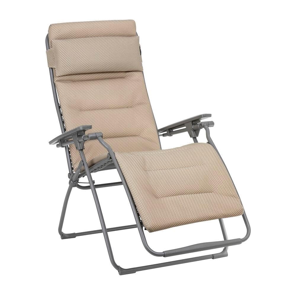 Lafuma - Fauteuil Pliant matelassé Zéro Gravité