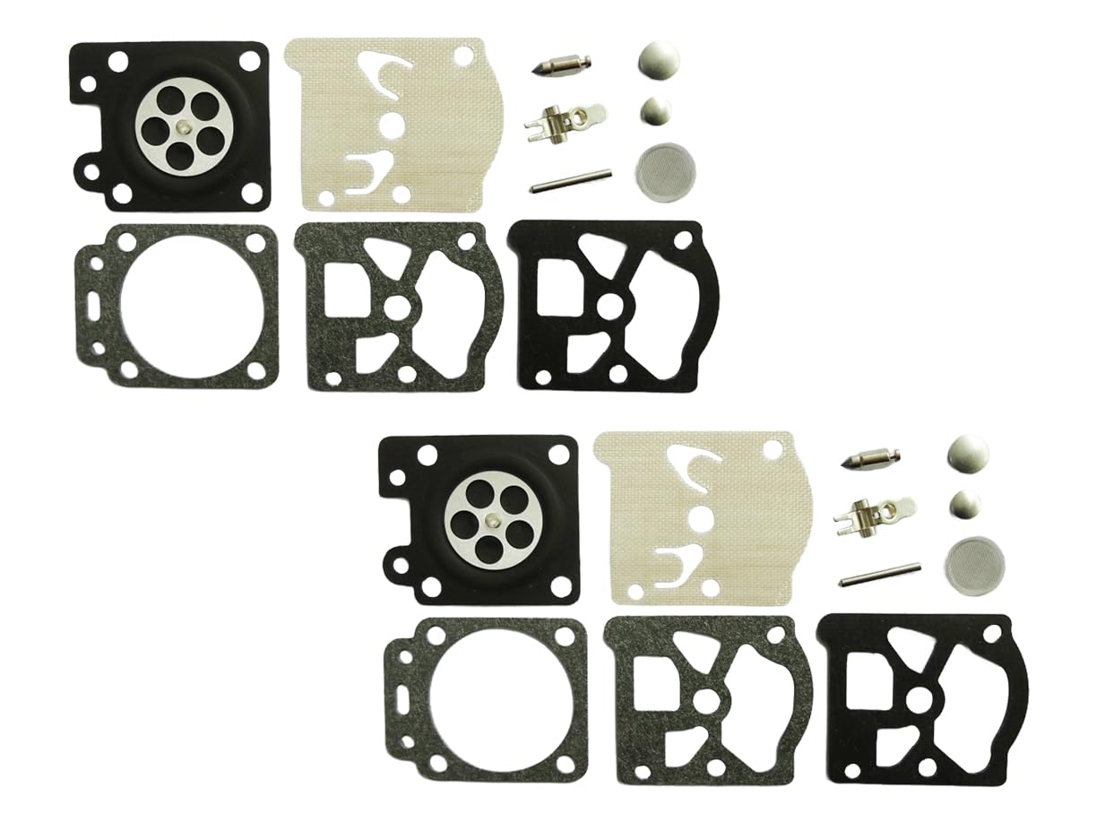 Carburetor Repair/Rebuild Kit Replaces Walbro K1-WTF For STIHL FS240 FS360 FS410 FS460 MS231 MS251 Walbro WTF carburetors(Pack of 2)
