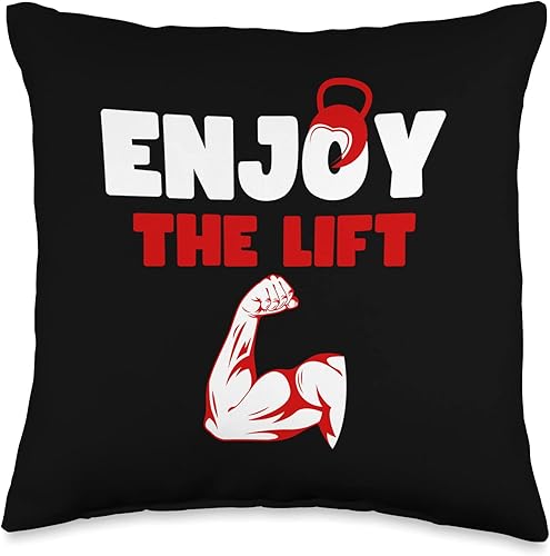 Funny I Love Tren Enjoy Funny Bodybuilder Workout Quote Cool Lifting Throw Pillow 16x16 Multicolor