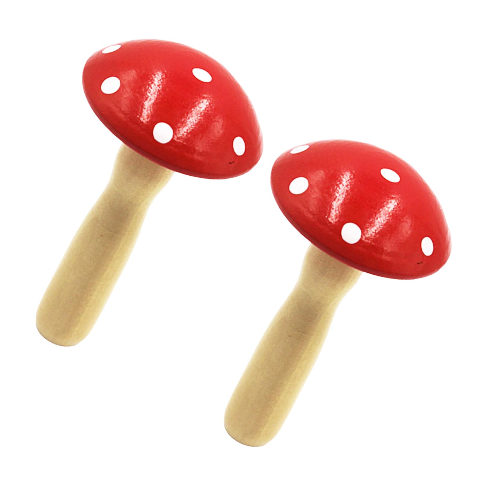 LUCKGONI 2Pcs Wooden Darning Mushroom Tool Portable Tool Sewing Aid For Sweater Socks Pants Clothing Repair Knitting