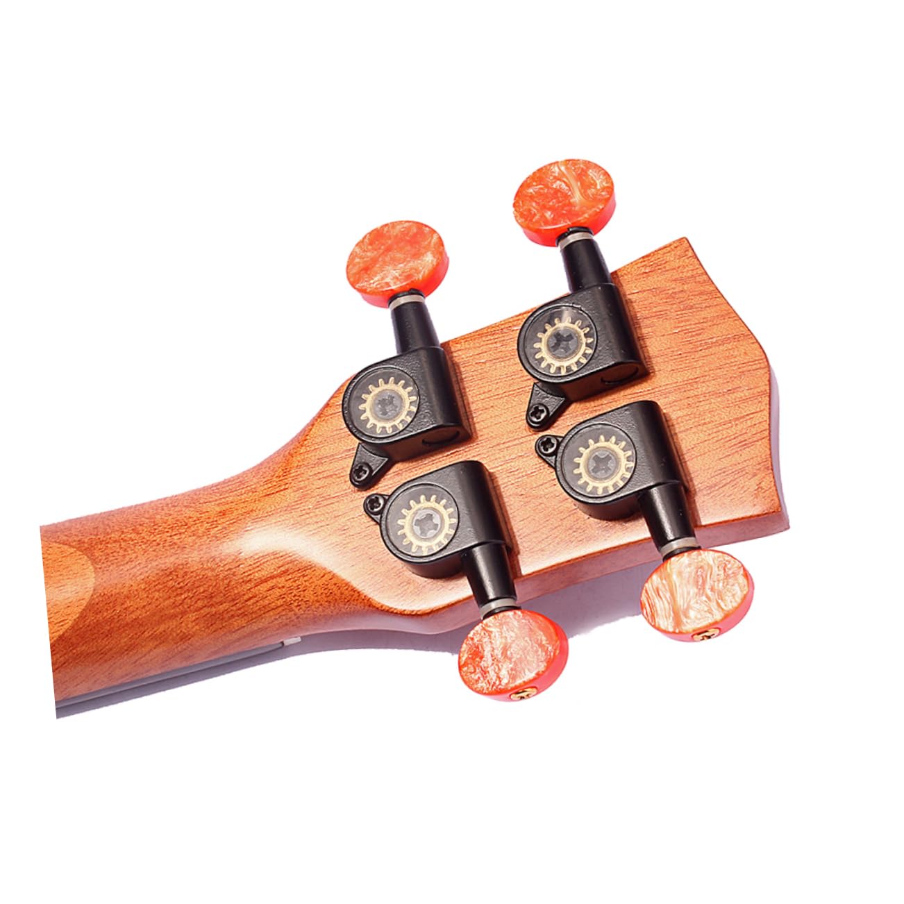BESPORTBLE Mini-taschen-ukulele Mit Griffbrett Aus Fichte Holzinstrument Reise-ukulele Fichten-konstruktion Mit Schallloch