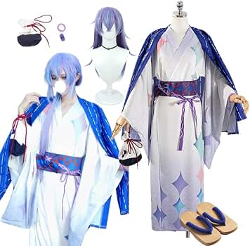 Amazon.co.jp: ｢Lemon COS｣星導ショウ コスプレ衣装 極楽湯 浴衣 星導