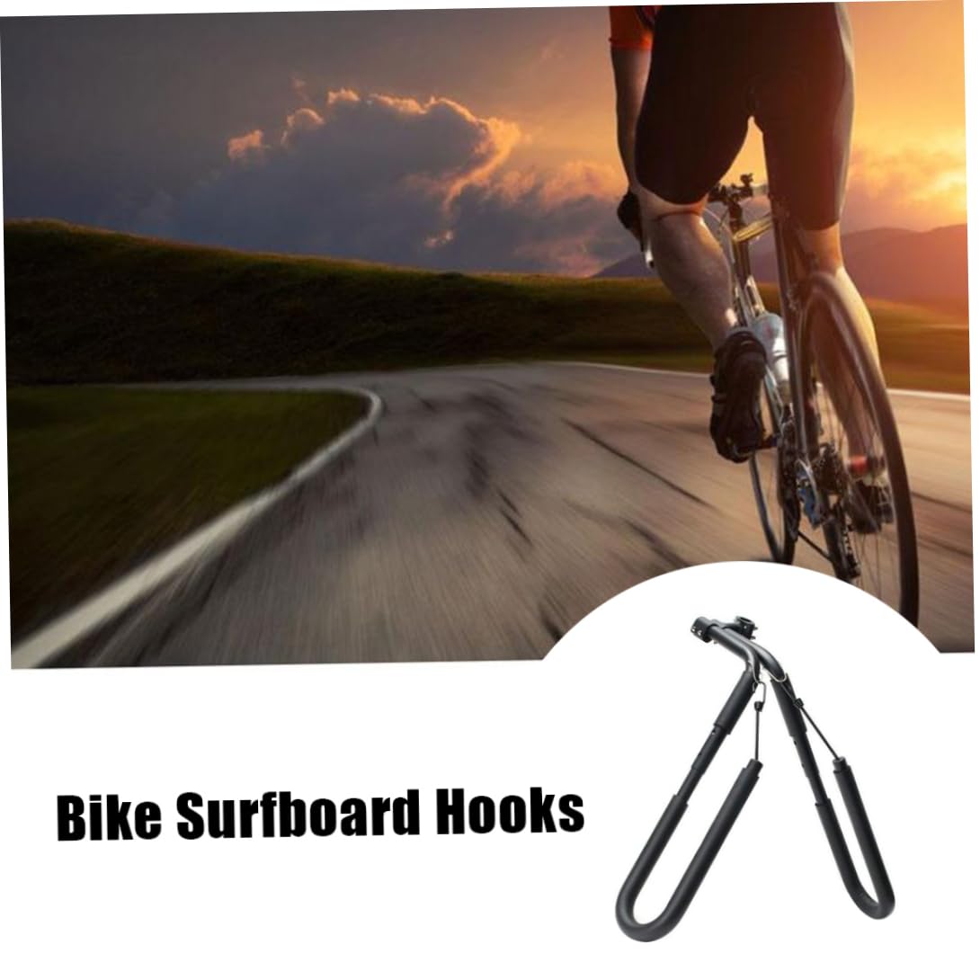 Bike Surfboard Rack, 44,5x52 cm Racks de Planche de Surf, Porte-vélos légers pour Les Courts métrages, Planches, Snowboards