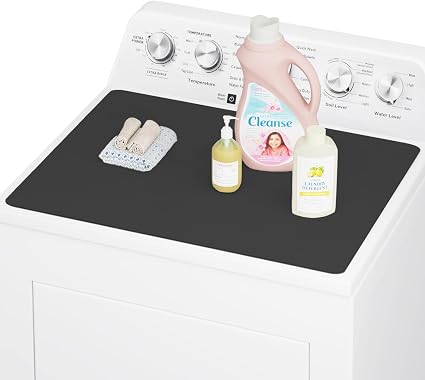 CSKY 1Pc Washer and Dryer Covers for the Top, 25.5''×17.5''
